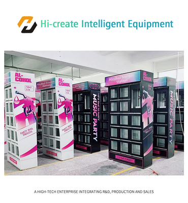 Refrigerated  bloobox pizza vending machine for sale
