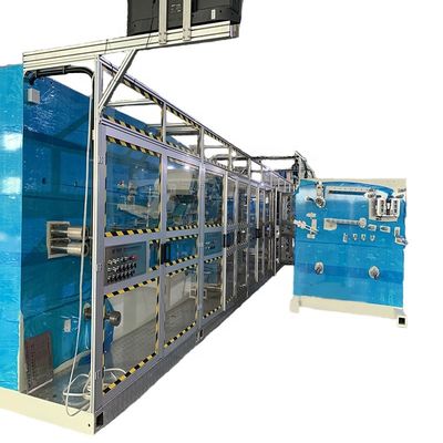 PLC Touch Screen Adult Diaper Making Machine High Speed 500 Pcs/Min