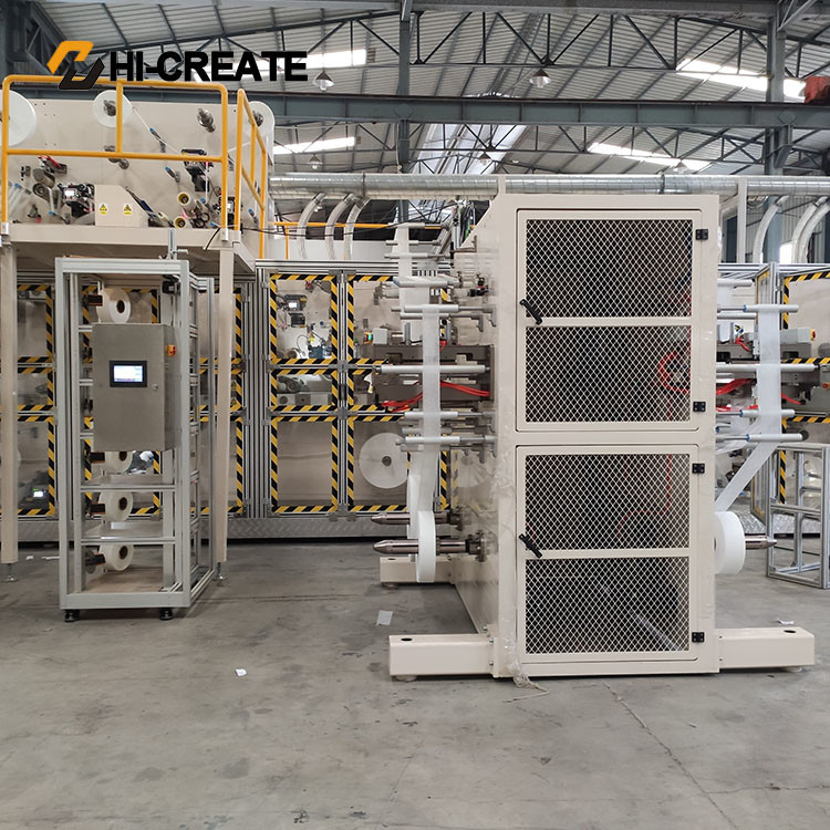 High performance second hand price baby diaper making machine