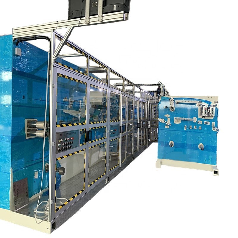 PLC Touch Screen Adult Diaper Making Machine High Speed 500 Pcs/Min
